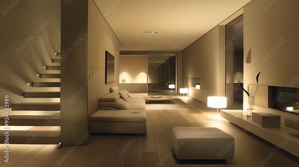An innovative lighting system that pairs with electrical systems in a sleek flat