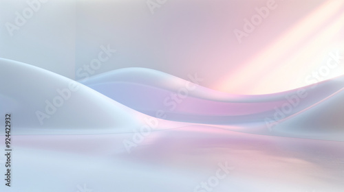 Elegant Abstract Backdrop with Soft Gradient and Light Palette, Ideal for Creative Overlays and Design Projects.