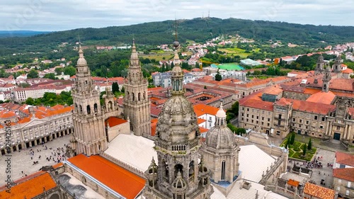 Santiago de Compostela, the province of A Coruña, is the capital of the autonomous community of Galicia, in northwestern Spain
