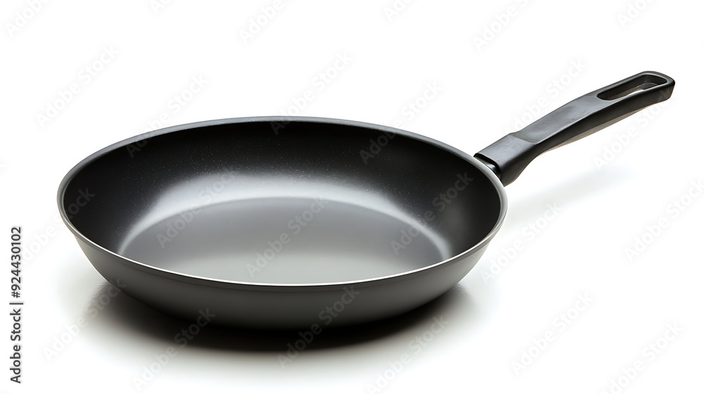 Frying pan on white background. Generative AI illustration Frying pan on white background. Generative AI illustration