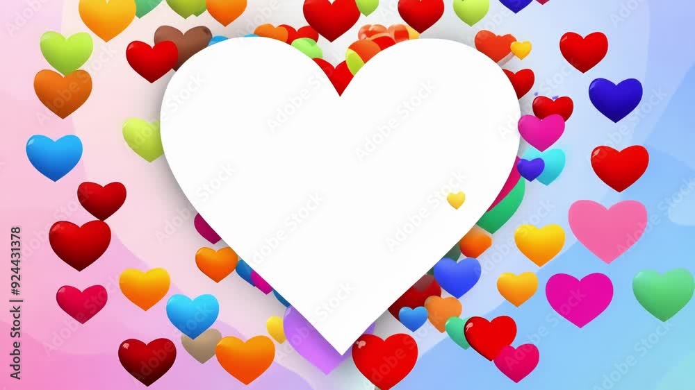 As a group streams and chats online a burst of colorful hearts and likes fly upwards bringing a cheerful and lively vibe to the virtual meetup. As a group streams and chats online a burst of colorful hearts and likes fly upwards bringing a cheerful and lively vibe to the virtual meetup.