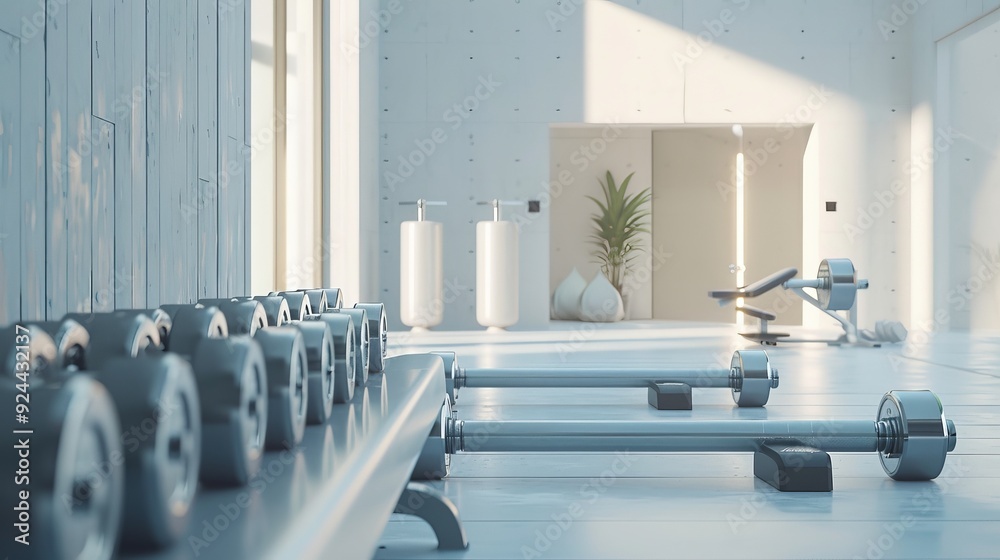 Modern Minimalist Home Gym Interior Design Modern Minimalist Home Gym Interior Design