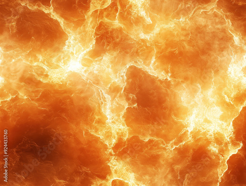 a blazing  fiery explosion flames, glowing light  seamless pattern