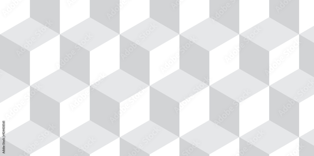 Minimal abstract white and gray background from cubes vector art. Geometric tiles and mosaic creative stylish seamless pattern block cube background. minimal hexagon Cubes mosaic shape vector design Minimal abstract white and gray background from cubes vector art. Geometric tiles and mosaic creative stylish seamless pattern block cube background. minimal hexagon Cubes mosaic shape vector design