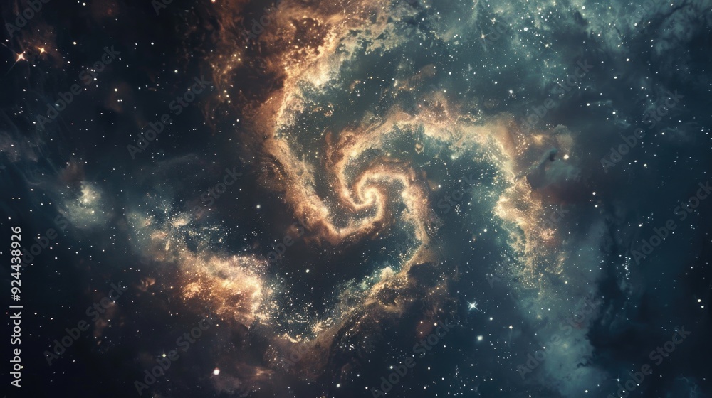 Celestial sphere with twinkling stars and distant galaxies weaving a tapestry of light and shadow revealing space wonders. Celestial sphere with twinkling stars and distant galaxies weaving a tapestry of light and shadow revealing space wonders.
