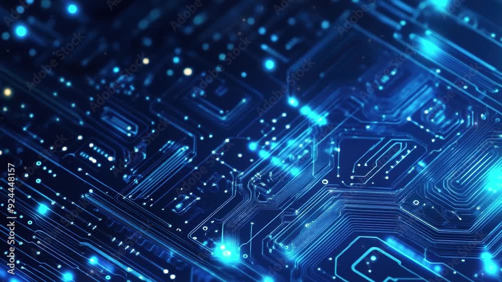 Abstract blue circuit board background. Abstract technology background. High technology and digital network. Futuristic hi-tech. High tech connection network pattern. Digital circuit board. Abstract blue circuit board background. Abstract technology background. High technology and digital network. Futuristic hi-tech. High tech connection network pattern. Digital circuit board.