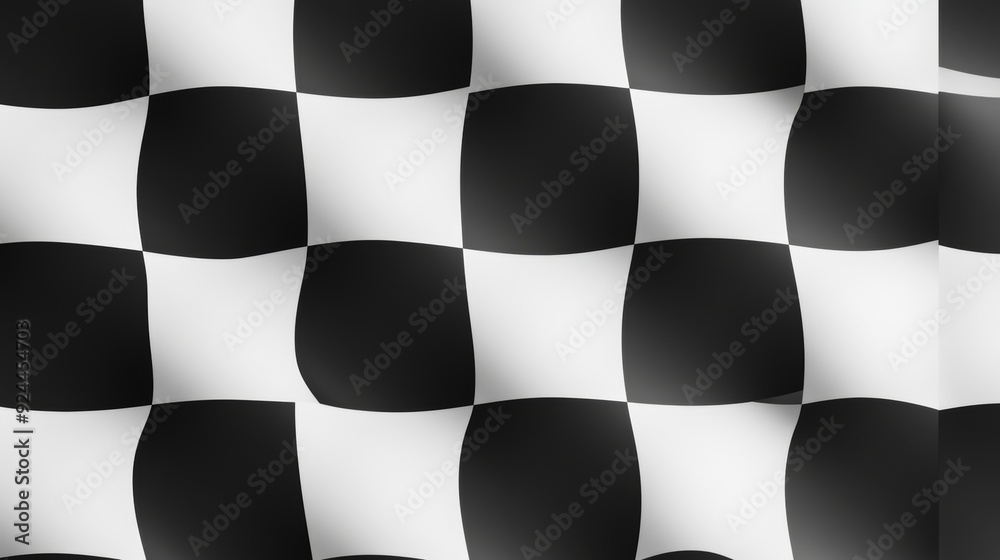 Sleek black and white checkerboard, a classic pattern with a modern twist, perfect for branding and digital content Sleek black and white checkerboard, a classic pattern with a modern twist, perfect for branding and digital content