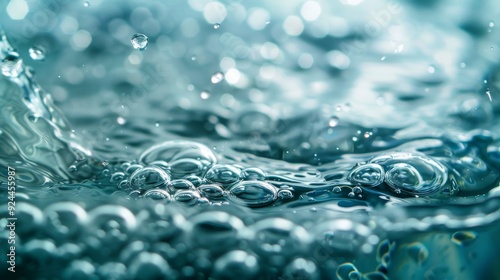 Water Droplets and Bubbles: A Macro View of Nature's Beauty