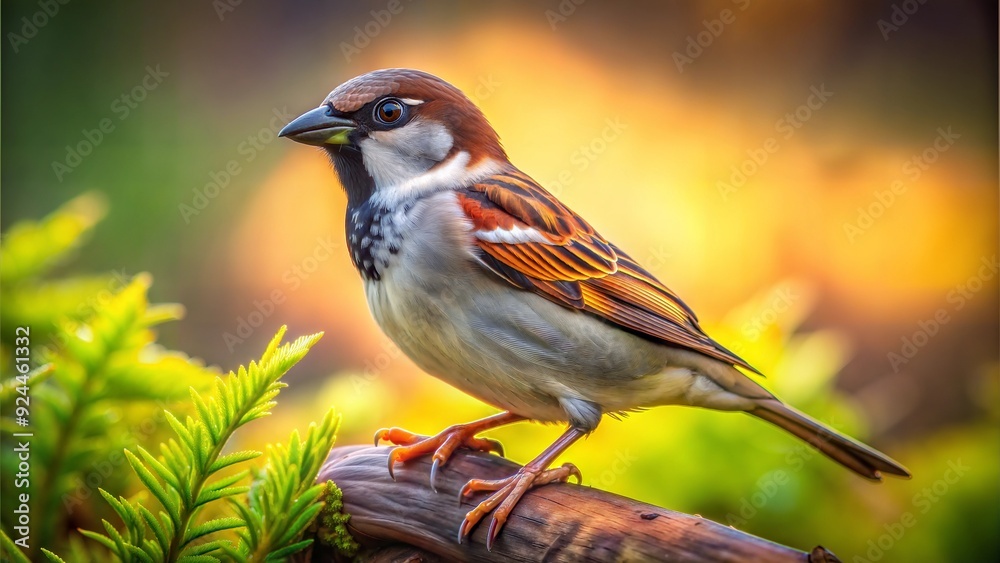 sparrow bird image background