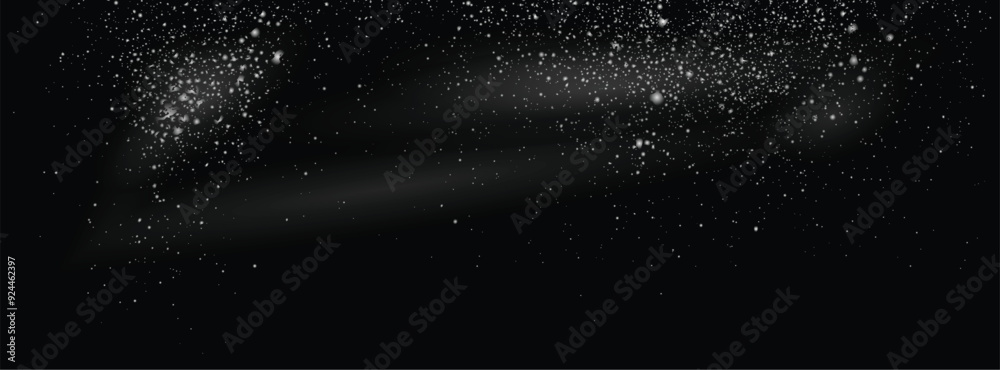 Obraz premium falling snow flakes abstract background