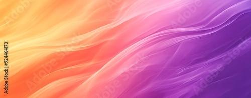 Wallpaper Mural Soft and abstract gradient background merging tangerine, cranberry, and medium purple shades, creating a dreamy and ethereal atmosphere Torontodigital.ca