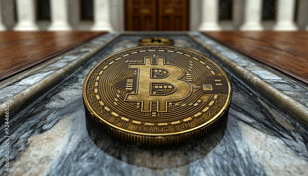 Bitcoin, a government agency, U.S. banknotes. Bitcoin, a government agency, U.S. banknotes.