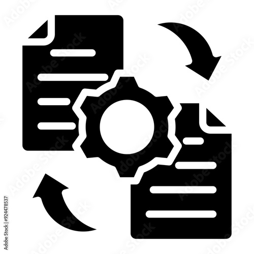 Redundancy Systems Icon For Design Element