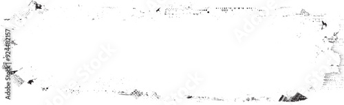 Glitch distorted grange shape . Noise grungy logo . Trendy defect error shapes . Glitched frame .Grunge textured . Distressed effect .Vector shapes