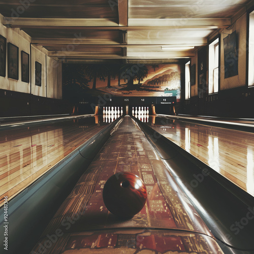 Bowling is a sport that anyone can play. Bowlers Always Have Time To Spare photo