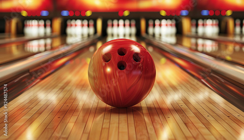 Bowling is a sport that anyone can play. Bowlers Always Have Time To Spare photo