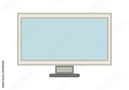 Monitor o pantalla de pc gris claro