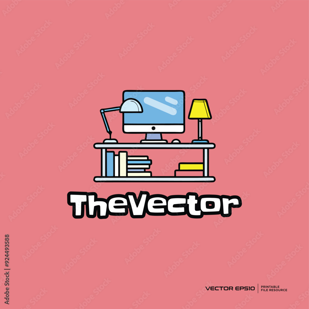 Office tools , vector, logo, character, cartoon, illustration, eps10 Office tools , vector, logo, character, cartoon, illustration, eps10