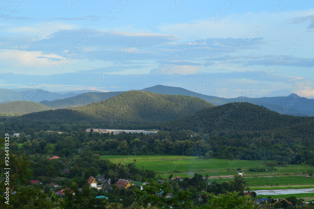 Beautiful Sky and Landscape at Chiang Mai ,Northern Thailand Beautiful Sky and Landscape at Chiang Mai ,Northern Thailand