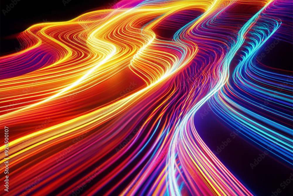Fototapeta premium Abstract blurred gradient background colours with dynamic effect