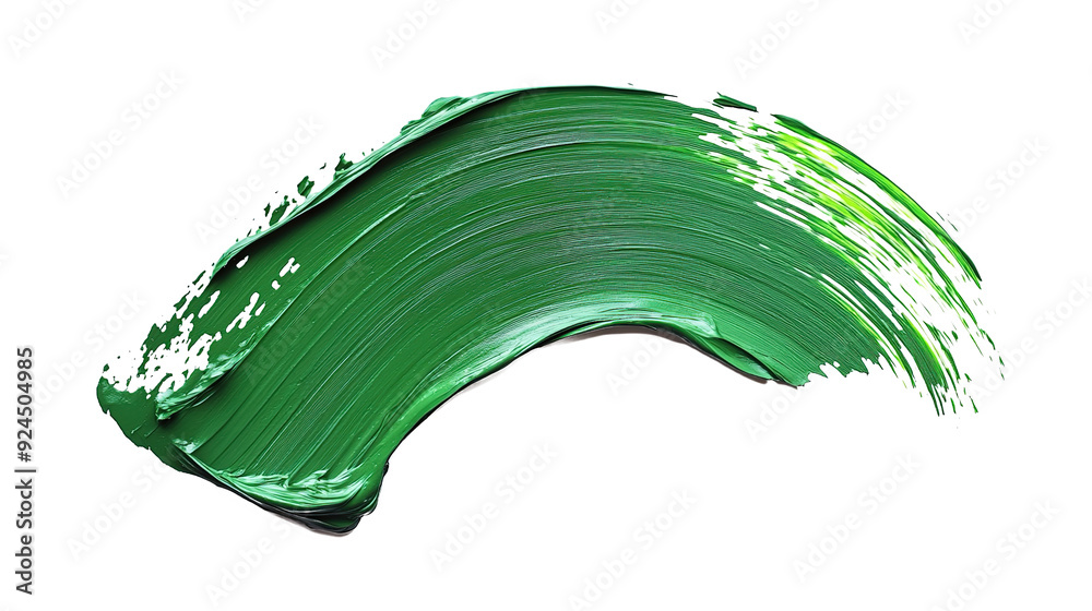 green brush stroke on transparent background green brush stroke on transparent background