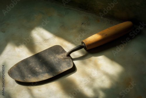 Concrete trowel