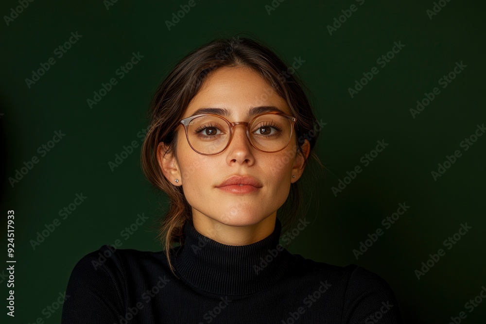 Young Latin Businesswoman Working At Home, Blending Comfort With Productivity Young Latin Businesswoman Working At Home, Blending Comfort With Productivity