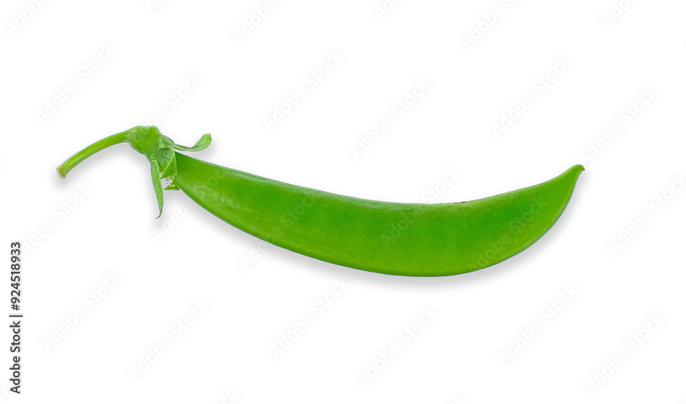 Green peas isolated on white background Green peas isolated on white background