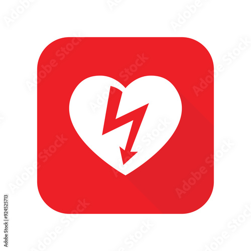heart cpr medical icon vector design	
