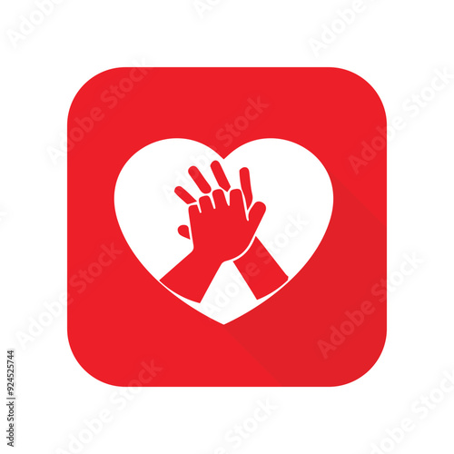 heart cpr medical icon vector design	

