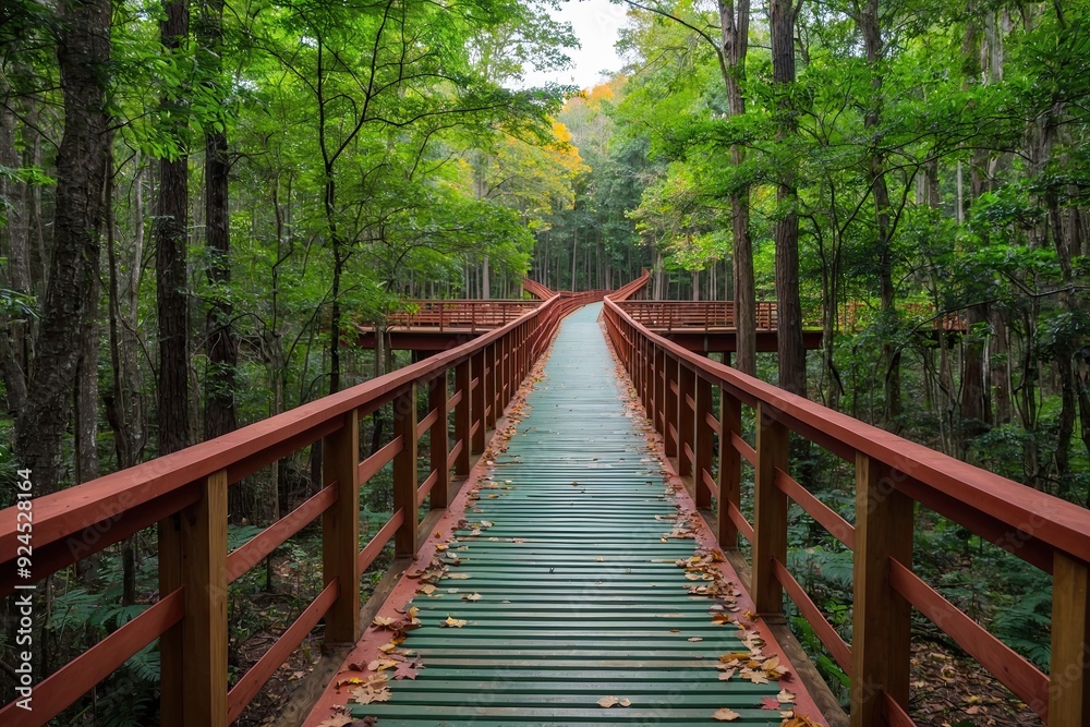 Lush Forest Overpass Scenic Nature Adventure Lush Forest Overpass Scenic Nature Adventure