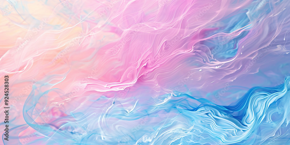 Colorful abstract fluid painting with pink and blue hues creative design modern artistic expression Colorful abstract fluid painting with pink and blue hues creative design modern artistic expression