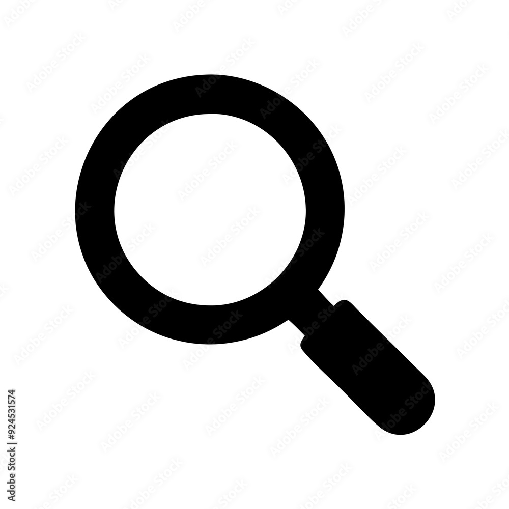 magnifying glass isolated on white magnifying glass isolated on white