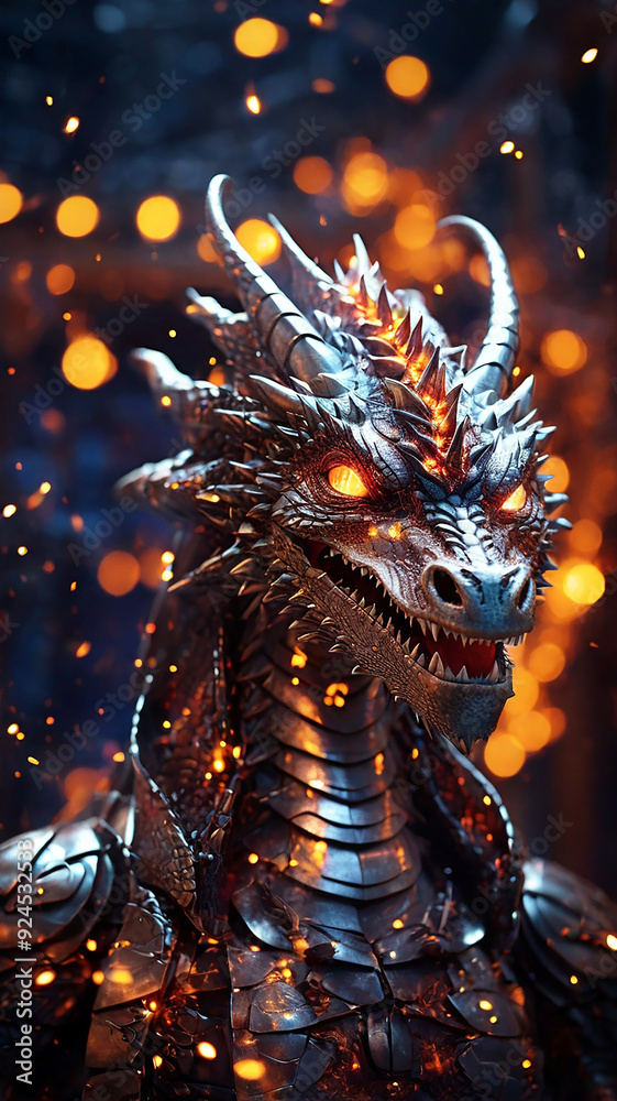 Enter a world where fire-breathing dragons and AI collide, merging metal and magic in epic fantasy Enter a world where fire-breathing dragons and AI collide, merging metal and magic in epic fantasy