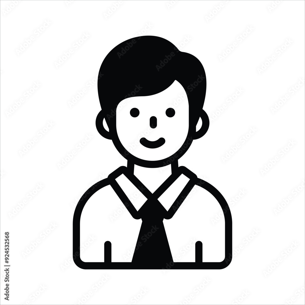 Grab this carefully crafted male teacher vector design, ready to use icon Grab this carefully crafted male teacher vector design, ready to use icon