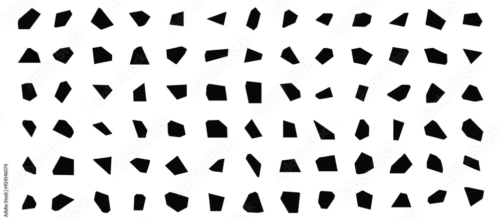 Hand Drawn Organic Shapes Liquid and fluid shape Black symbol Set Hand Drawn Organic Shapes Liquid and fluid shape Black symbol Set