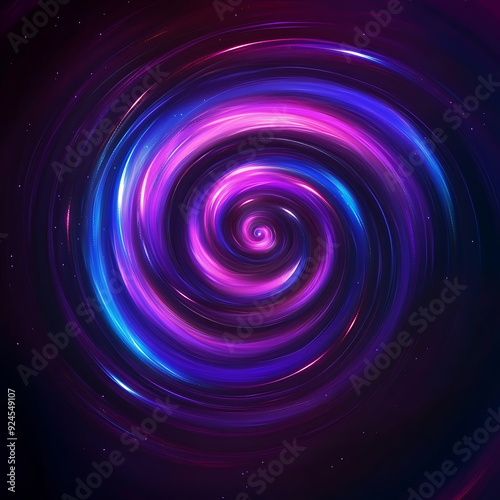 Futuristic Holographic Digital Background with Neon Gradient and Cyber Tech Elements
