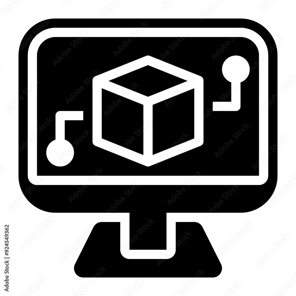 digital modelling, 3d modelling, 3d design, modelling, graphic design, visual design solid or glyph icon digital modelling, 3d modelling, 3d design, modelling, graphic design, visual design solid or glyph icon