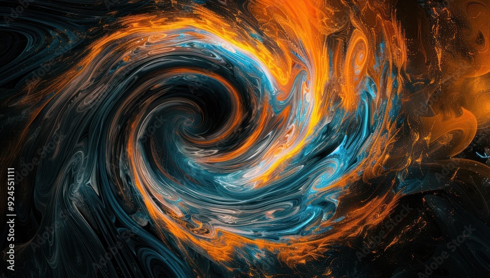 Abstract Swirl of Colors Abstract Swirl of Colors