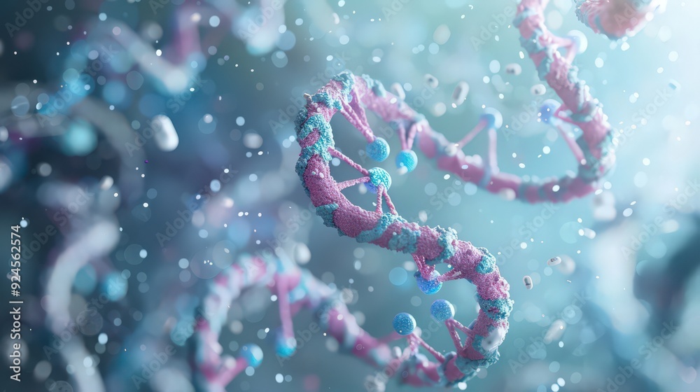 Illustration of the concept of epigenetics, showing how chemical modifications to DNA can affect gene expression without altering the DNA sequence Illustration of the concept of epigenetics, showing how chemical modifications to DNA can affect gene expression without altering the DNA sequence