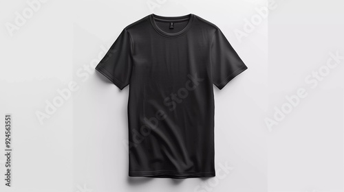 detailed t shirt mockup design for editable in white background