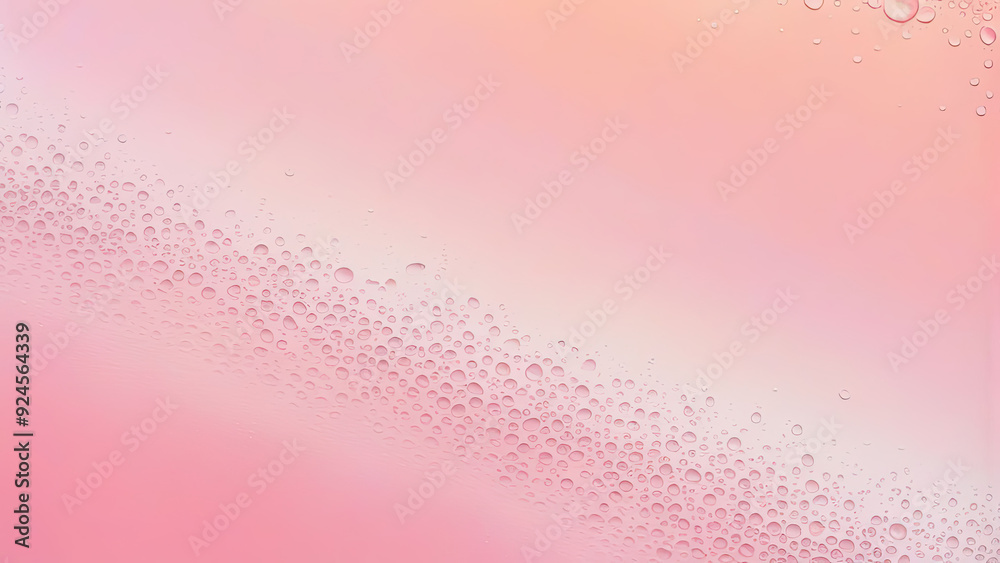 Fototapeta premium Soft liquid Blush Pink to Pale Peach abstract background