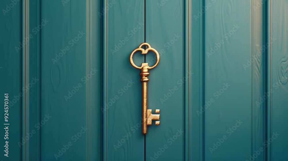 A conceptual image illustrating a golden key hovering in front of a closed wooden door, symbolizing opportunities and solutions waiting to be unlocked. A conceptual image illustrating a golden key hovering in front of a closed wooden door, symbolizing opportunities and solutions waiting to be unlocked.