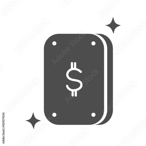 Gold Solid Icon