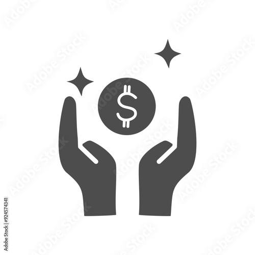Gold Solid Icon