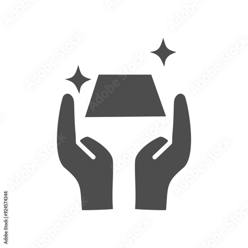 Gold Solid Icon