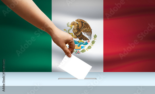 Mexico elections and voting capacity photo