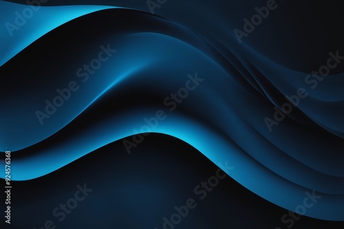 abstract blue wave background