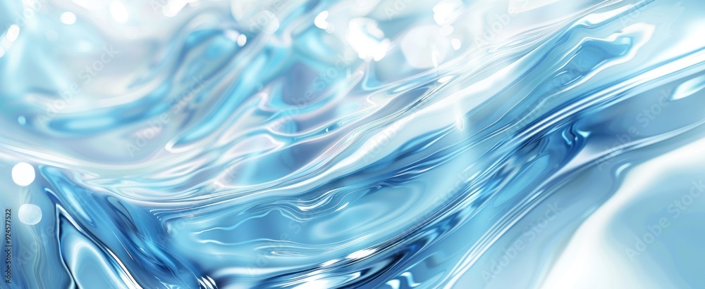 Abstract Liquid Surface Abstract Liquid Surface