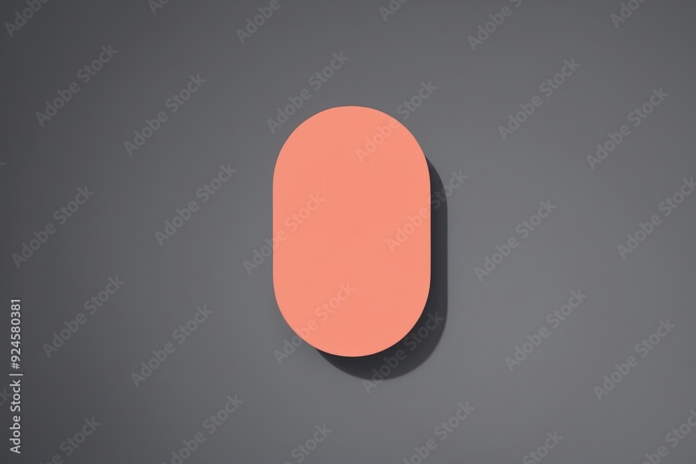 Soft Shadowed Ellipse on Isolated Gray Background for Design Use Soft Shadowed Ellipse on Isolated Gray Background for Design Use
